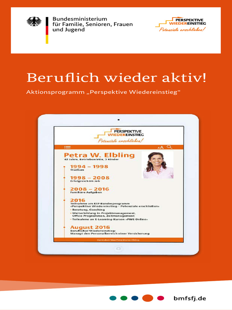 Aktionsprogramm Perspektive Wiedereinstieg Data | PDF