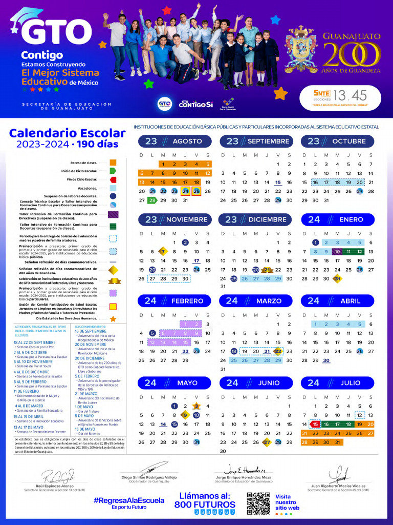 Calendario Gto | PDF