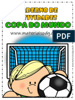 Caderno de Atividades Copa Do Mundo - Materiaispdg