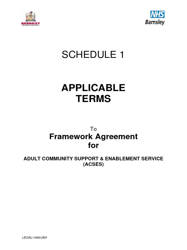 Part 6 Asces Framework Sch 1 Applic Terms Final Insurance Amends