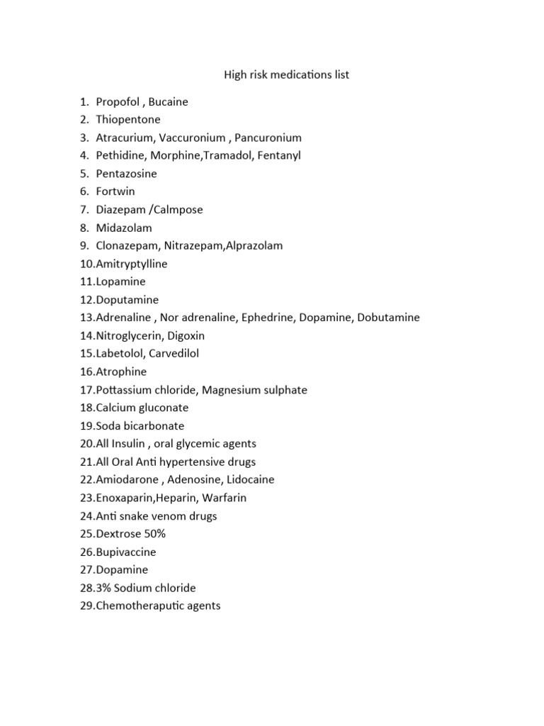 high-risk-medications-list-pdf