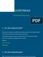 ALGORITMOAK