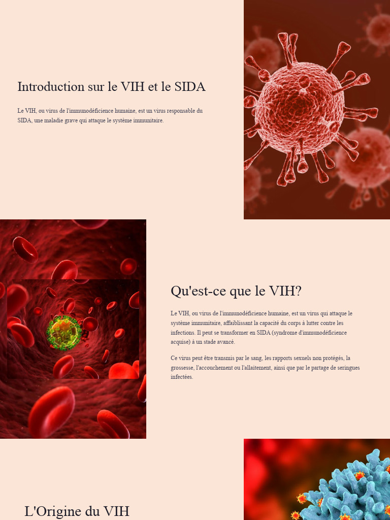 Comprendre le VIH et le SIDA | PDF | VIH | SIDA