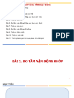 Bài 1. Đo tầm vận động khớp