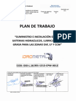 Plan de Trabajo IDO-L. 18.001-1212-CPW-3012 Rev. 001