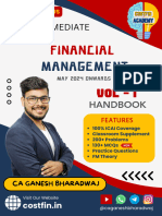 CA Inter FM Handbook (Revised) - CA Ganesh Bharadwaj