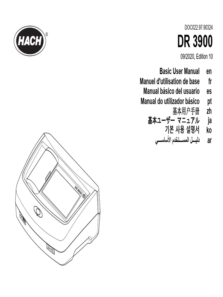 Manual DR3900 Espectrofotometro PDF Usb Flash Drive Usb