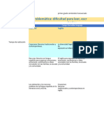 Contenidos Transversales Primer Grado