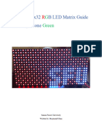 Adafruit 16 X 32 LEDMatrix Guide