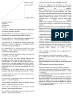 2o anoSanta inquisição - Exercício de fixação e aprofundamento