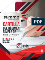CARTILLA REGIMEN SIMPLE DE TRIBUTACIÓN 2da Edición