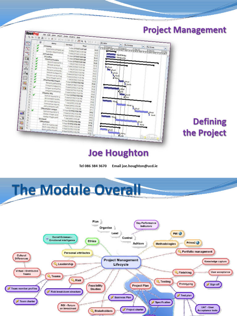 DEFINED PROJECT intelligence overview