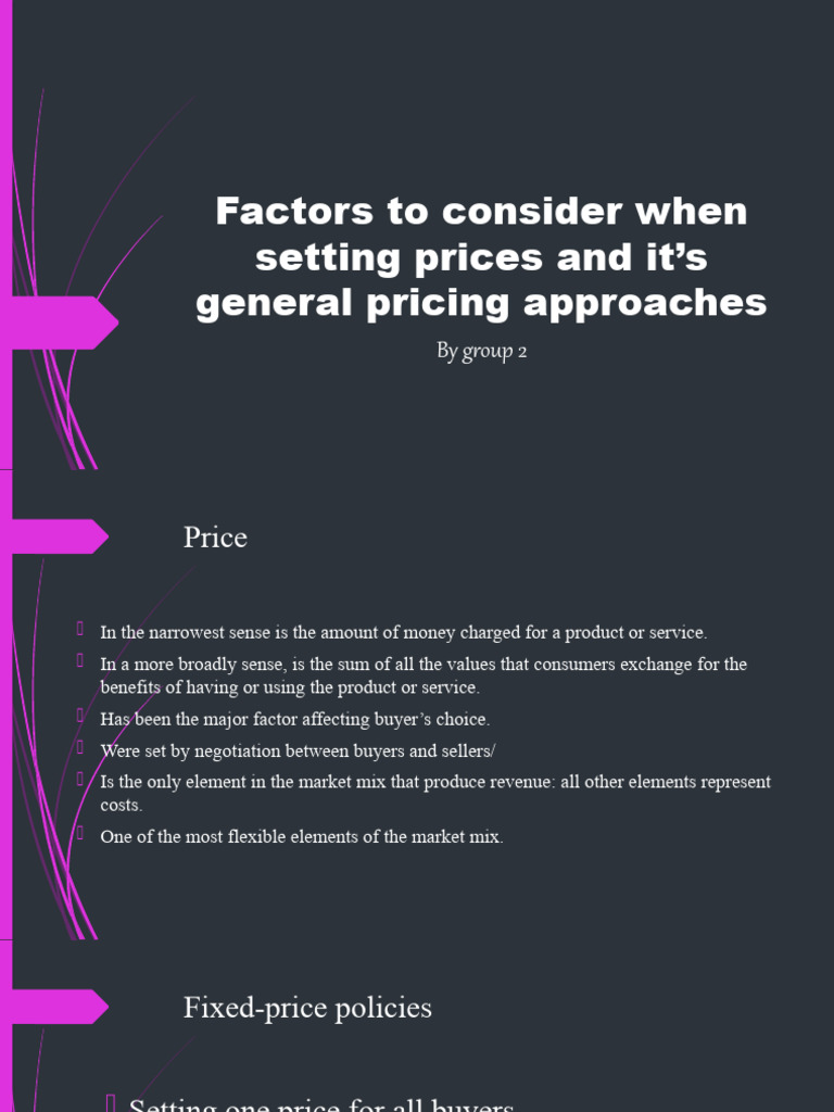 Key Factors for Pricing Key Holders | PDF | Marketing | Pricing