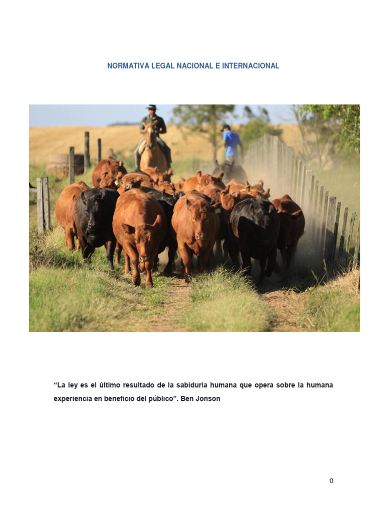 Modulo VI BIENESTAR ANIMAL | PDF | Bienestar de los animales | Unión ...