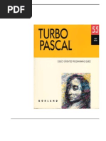 Borland - Turbo Pascal 5.5 Object-Oriented Programming Guide