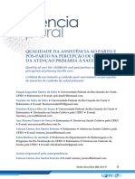 Qualidade Da Assistência Ao Parto e Pós-Parto Na Percepção de Usuárias Da Atenção Primária À Saúde