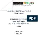 BASES DE CONVOCATORIA CAS SEDE N° 006 - 2024 UGEL (1)