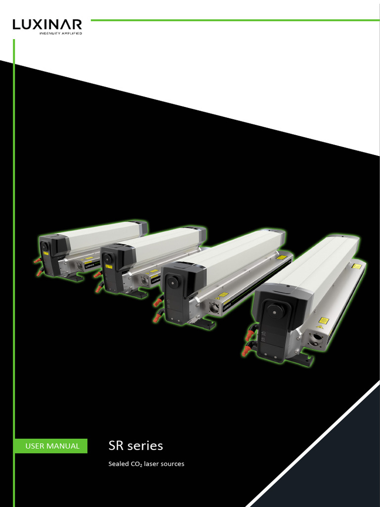LASER SR Series User Manual | PDF | Laser | Safety
