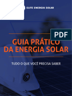E-Book - Guia Prático Da Energia Solar - Tudo o Que Você Precisa Saber - Por Elite Energia Solar