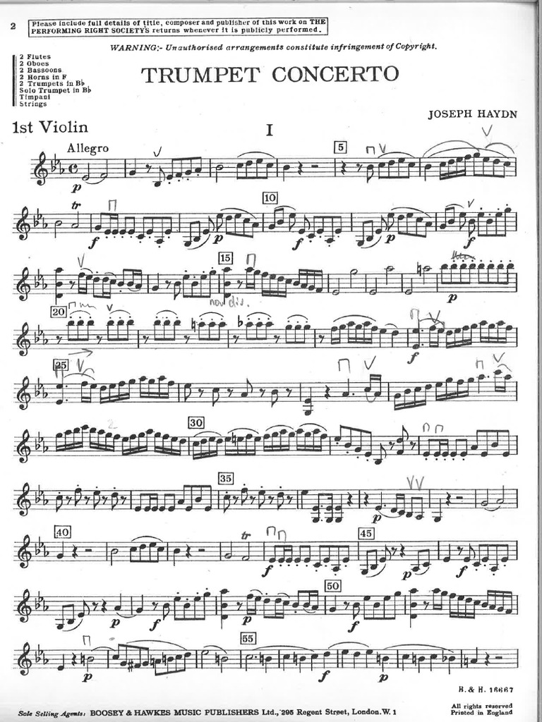 Violin I Pdf