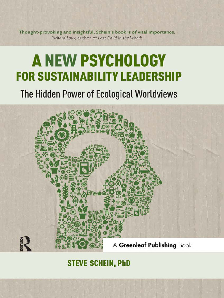 A New Psychology For Sustainability Leadership Steve Schein | PDF ...