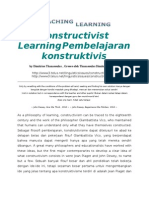 Constructivist Learning Pembelajaran Konstruktivis