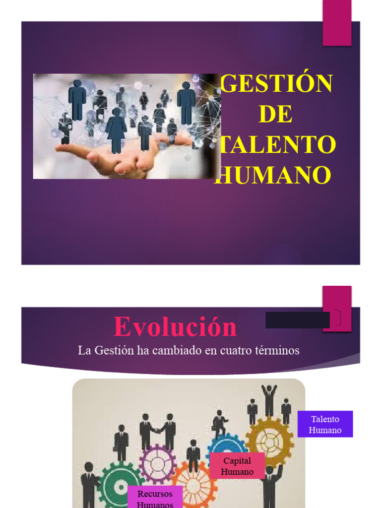 Gestión Efectiva del Talento Humano | PDF | Gestión del talento ...