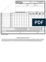 FORM 90-123 FORCE ACCOUNT LABOR SUMMARY RECORD