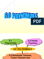 1 Polynomials Half Hour