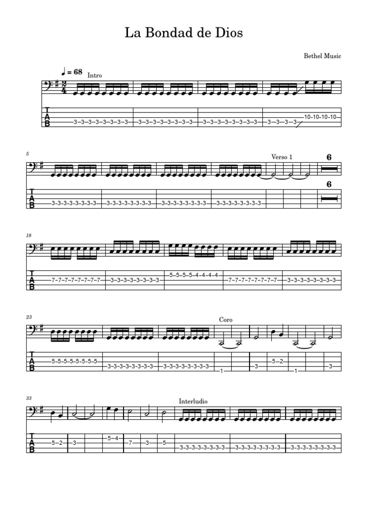 La Bondad De Dios Pdf