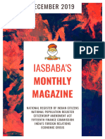 IAS UPSC Current Affairs Magazine DECEMBER 2019 IASbaba