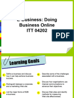 3 Lecture 3 E-Business Doing Business Online Lecture Notes