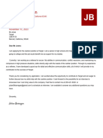 JB Cover Letter Template 1 - Initials