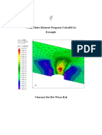 Using Finite Element Program