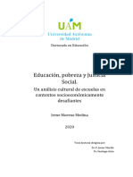 Tesis Irene - Educacion - Pobreza y Justicia Social