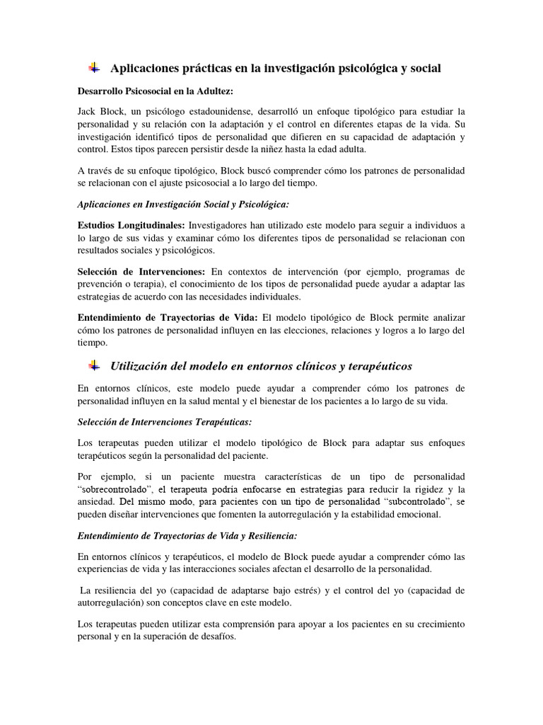 Aplicaciones de la Psicología en Intervenciones | PDF | Adultos | Sicología