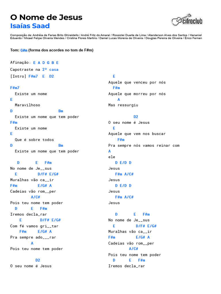 Isaías Saad O Nome De Jesus Pdf Crença E Doutrina Religiosa