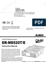 Alinco DR MD500 Manual