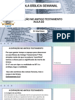 Aula 22 Expiação No Antigo Testamento