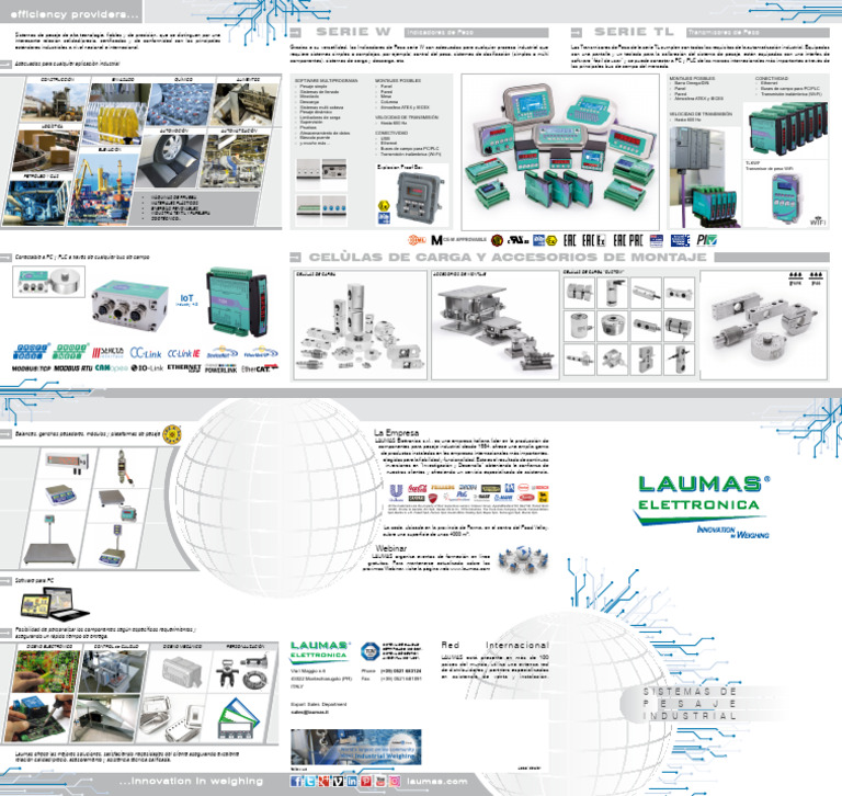 Soluciones Avanzadas en Pesaje Industrial | PDF | Controlador lógico ...