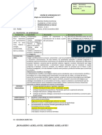 SESION DE APRENDIZAJE 7-3ro IV