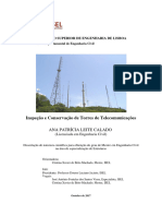 Manutenção Torres de Telecom.