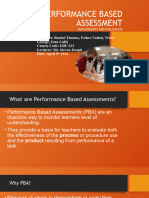 Performance Based Asessment