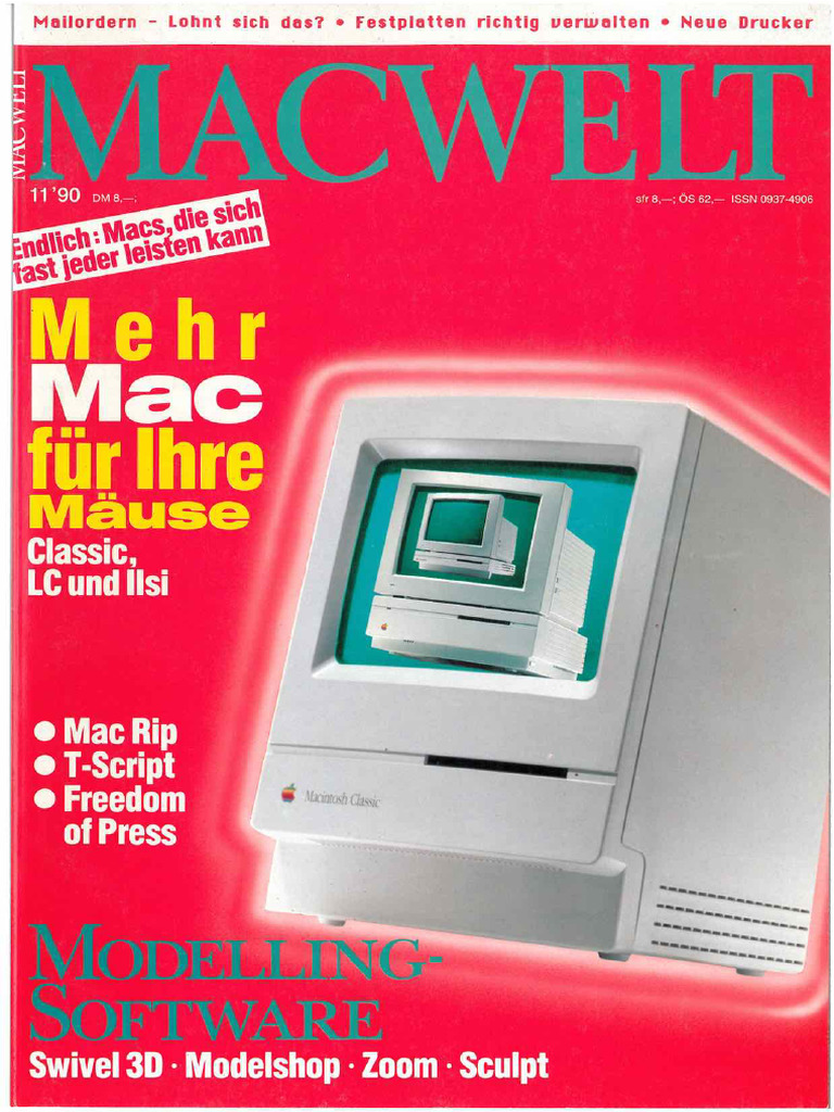 Macwelt 1990 11 | PDF