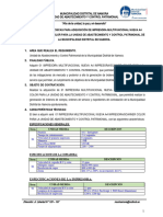 Especificaciones Tecnicas Bienes - Utiles de Escritorio MD Namora - 2023