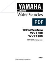 Yamaha Wave Venture WVT700 & WVT1100 Service Manual