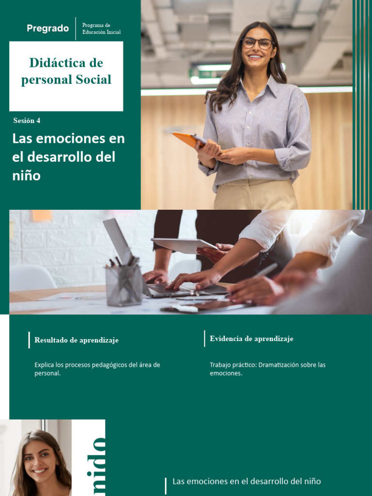 Emociones en el Desarrollo Infantil | PDF | Las emociones | Aprendizaje