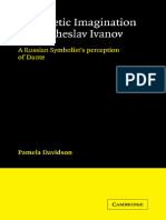Pamela Davidson - The Poetic Imagination of Vyacheslav Ivanov_ a Russian Symbolist’s Perception of Dante