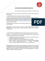Cartilla de Instruccion Presentacion de Facturas - Proveedor Nacional C...