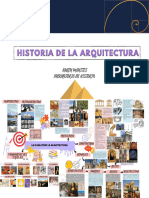 Evolución de Historia de Arquitectura